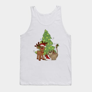 Katzenweihnachten Tank Top